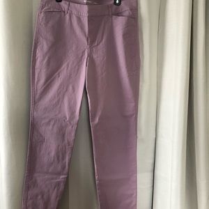 Lavender Old Navy pixie pants